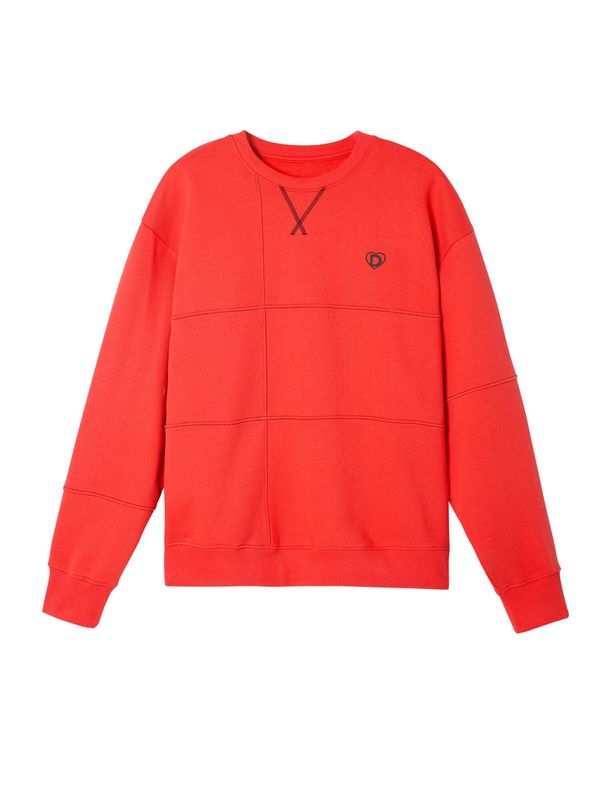 Desigual Desigual Sweater majica  crvena / crna