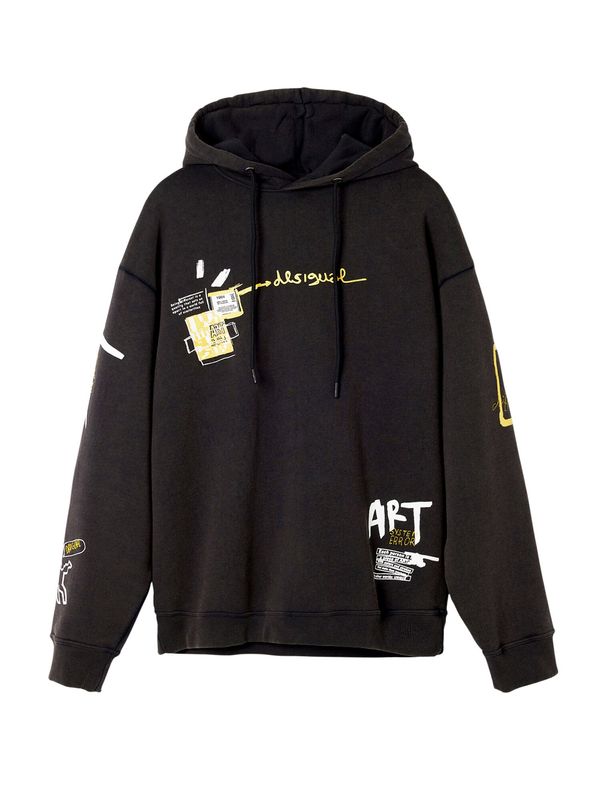 Desigual Desigual Sweater majica  miks boja / crna