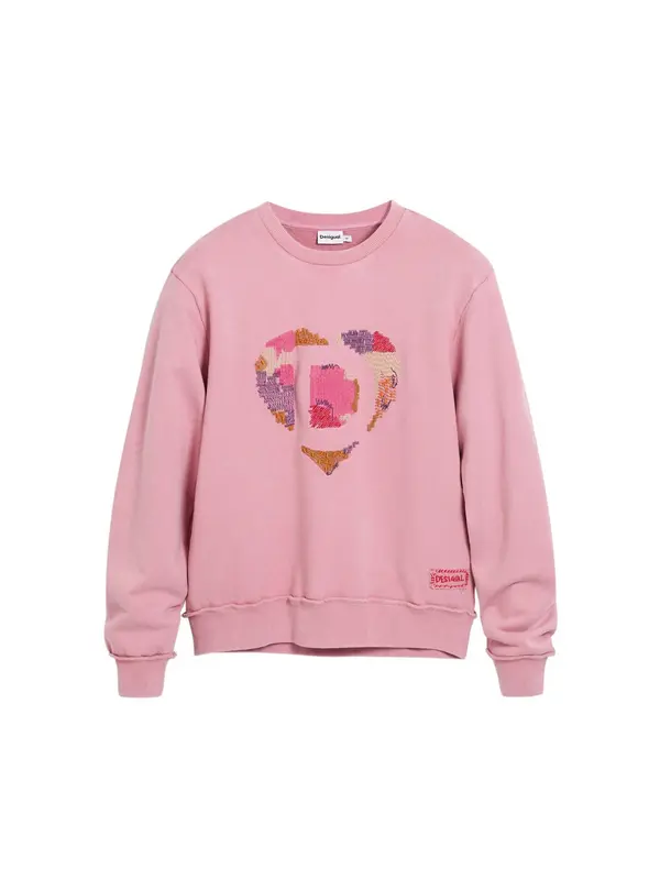 Desigual Desigual Sweater majica  roza