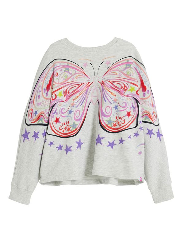 Desigual Desigual Sweater majica  siva / miks boja