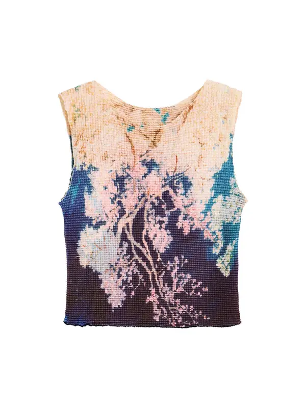 Desigual Desigual Top  bež / morsko plava / rosé