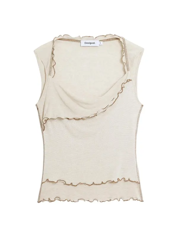 Desigual Desigual Top  boja pijeska / smeđa