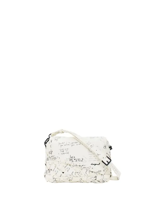 Desigual Desigual Torba preko ramena  crna / bijela