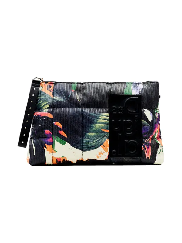Desigual Desigual Torba preko ramena 'MENSAJES'  crna