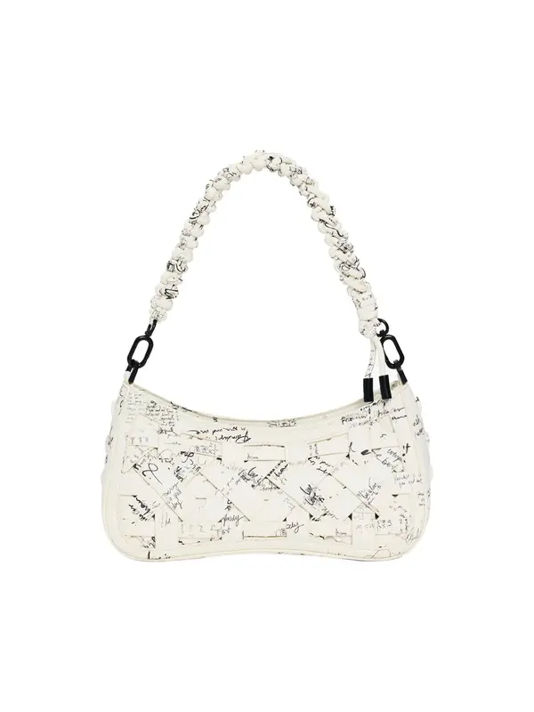 Desigual Desigual Torba za na rame  crna / bijela