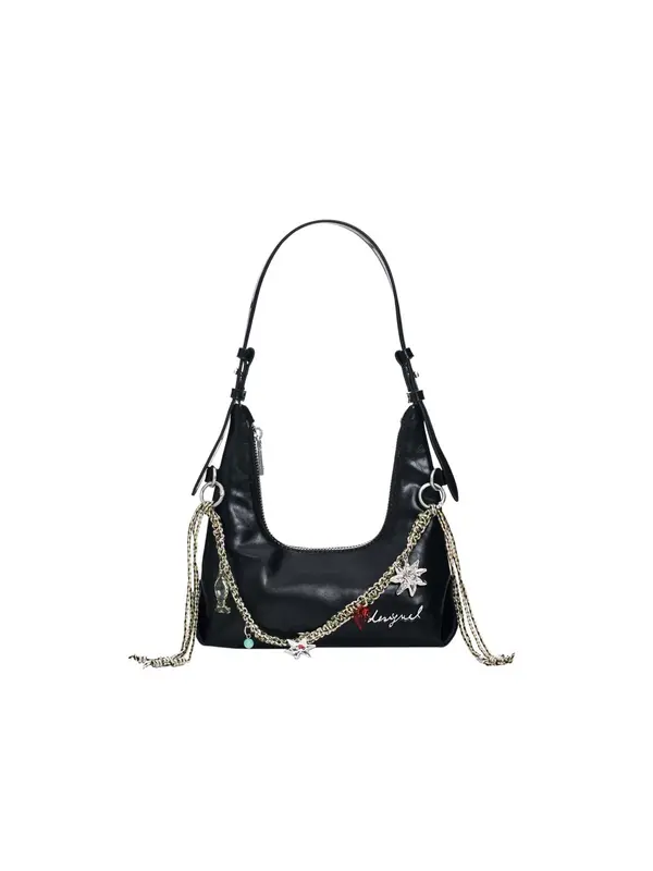 Desigual Desigual Torba za na rame  crna / srebro