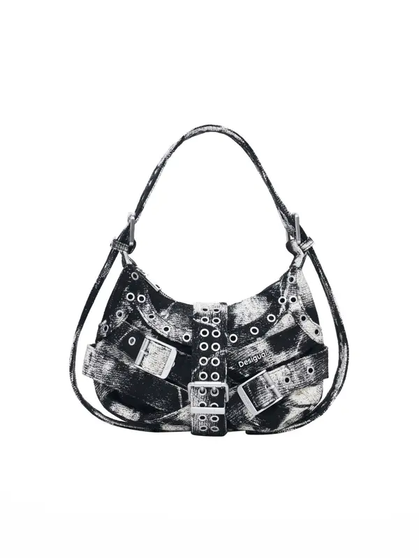 Desigual Desigual Torba za na rame  crni traper / bijela