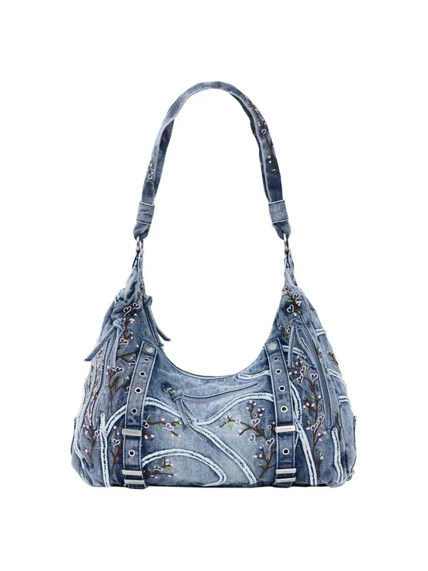 Desigual Desigual Torba za na rame  plavi traper / smeđa / svijetlozelena / rosé