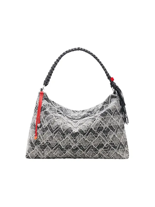 Desigual Desigual Torba za na rame  siva / svijetlosiva