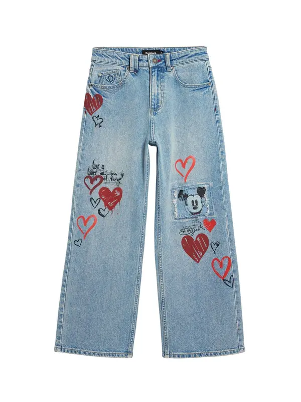 Desigual Desigual Traperice 'Mickey Mouse'  plava / miks boja