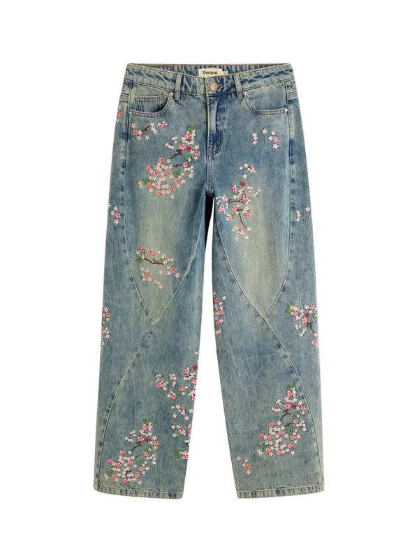 Desigual Desigual Traperice  plava / maslinasta / rosé / prljavo roza