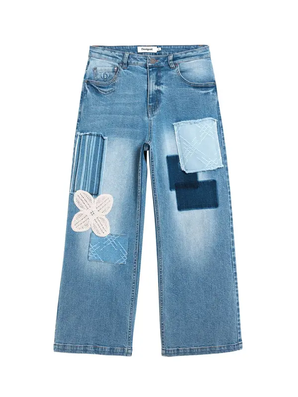 Desigual Desigual Traperice  plava / svijetloplava / bijela