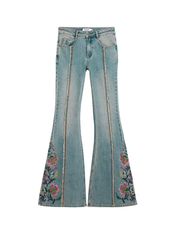 Desigual Desigual Traperice  plava / zelena / roza