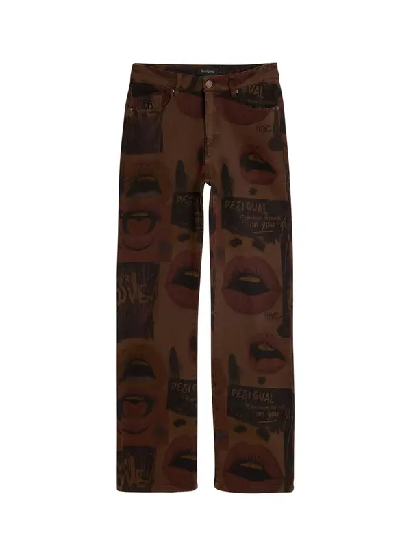 Desigual Desigual Traperice  smeđa / tamno smeđa
