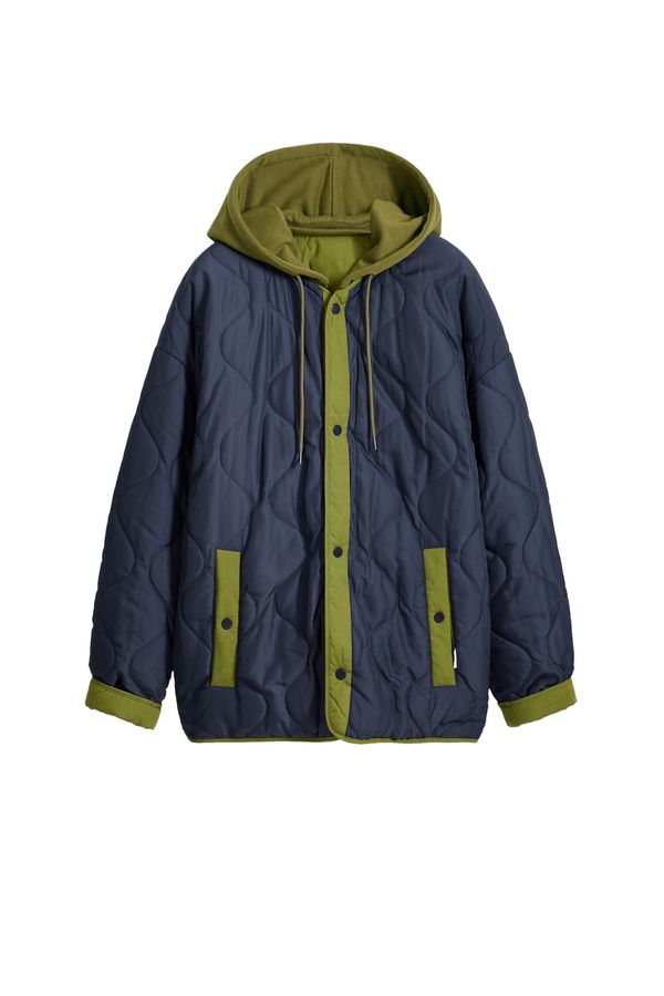 Desigual Desigual Zimska jakna  mornarsko plava / jabuka