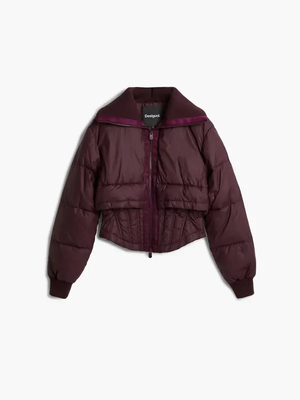 Desigual Desigual Zimska jakna 'Quilted'  boja vina