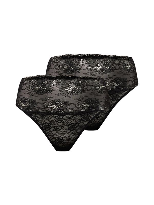 Devoted by Zizzi Devoted by Zizzi Tanga gaćice 'Lazalea'  crna