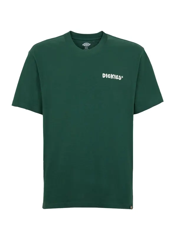 DICKIES DICKIES Majica 'GORDONSVILLE'  zelena / bijela