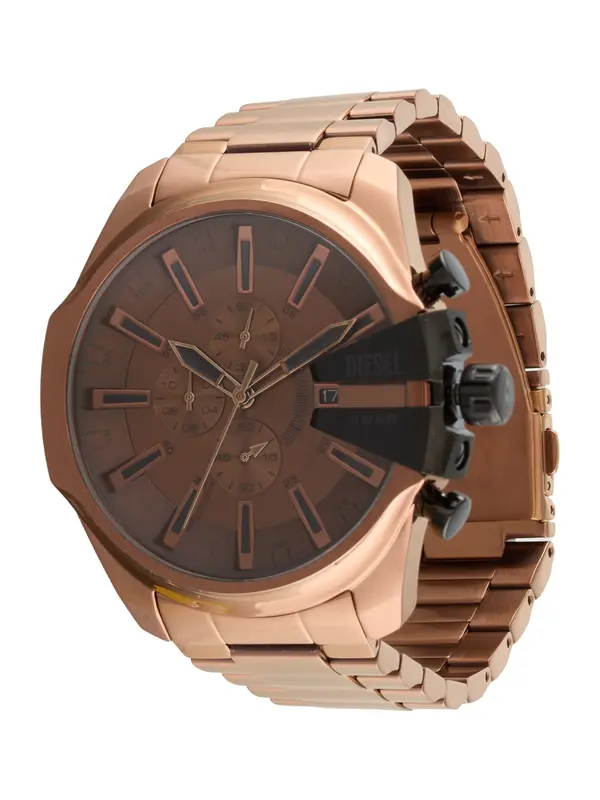 DIESEL DIESEL Analogni sat 'MEGA CHIEF SLIM'  bronca
