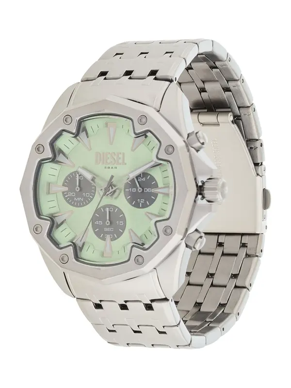 DIESEL DIESEL Analogni sat 'STINGER'  siva / zelena