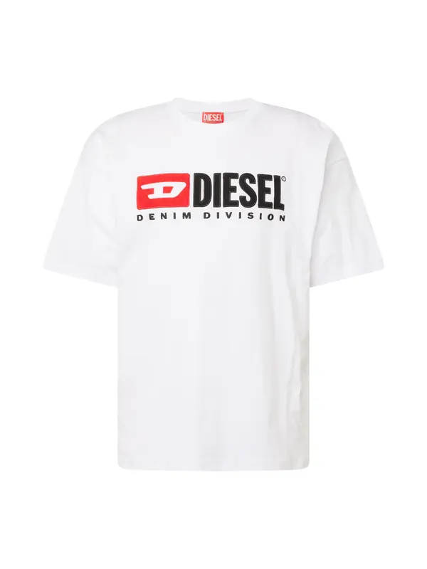 DIESEL DIESEL Majica 'T-Boxt-Div'  crvena / crna / bijela
