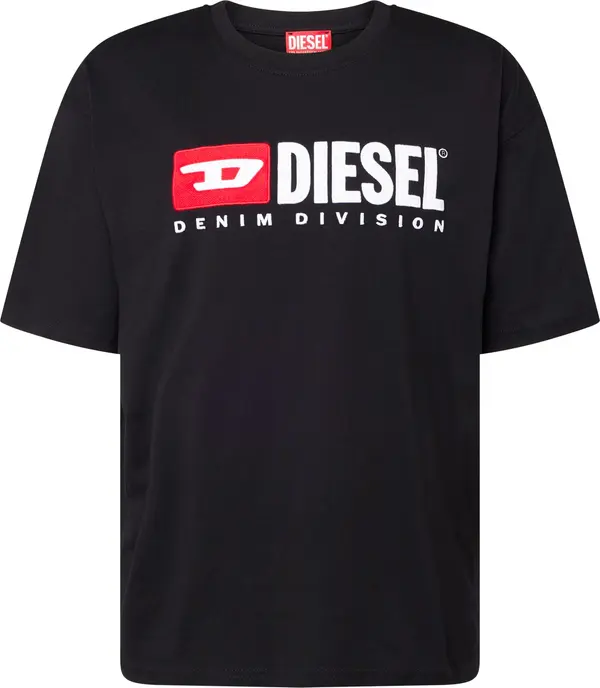 DIESEL DIESEL Majica 'T-Boxt-Div'  crvena / crna / prljavo bijela