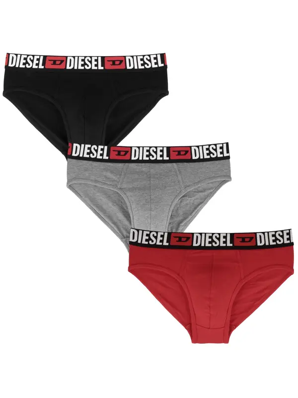 DIESEL DIESEL Slip 'Andre'  siva / crvena / crna / bijela