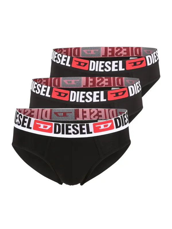 DIESEL DIESEL Slip  crvena / crna / bijela