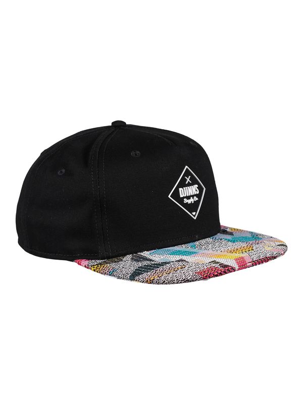 DJINNS DJINNS Šilterica 'Rubber Aztek'  svijetloplava / crna / prljavo bijela