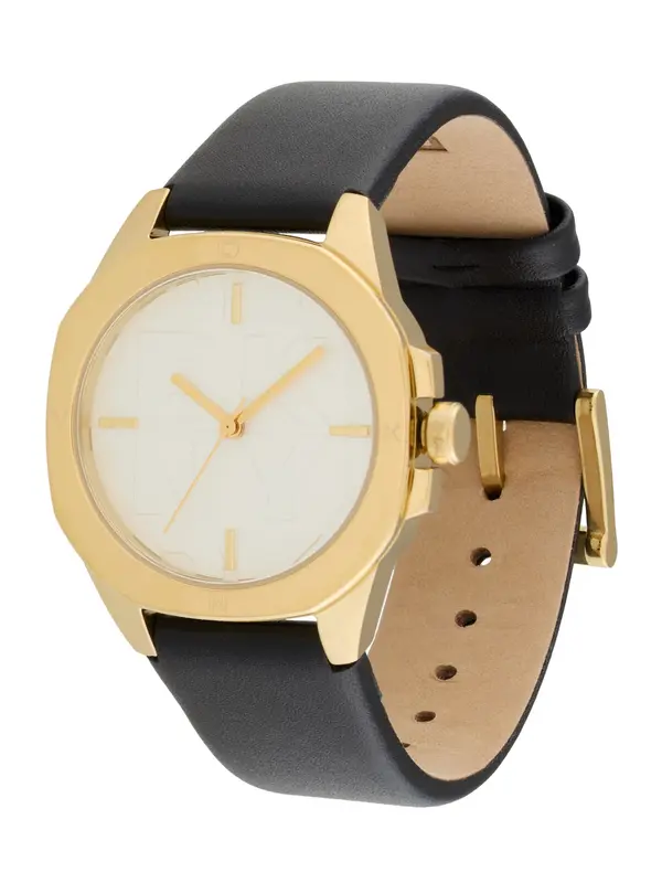 DKNY DKNY Analogni sat 'Brooklyn'  zlatna / crna