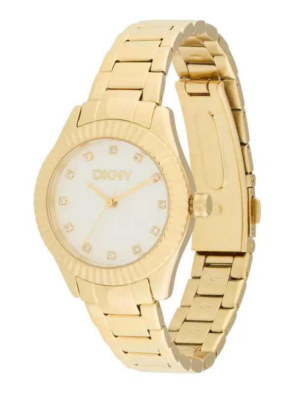 DKNY DKNY Analogni sat 'Chambers'  zlatna