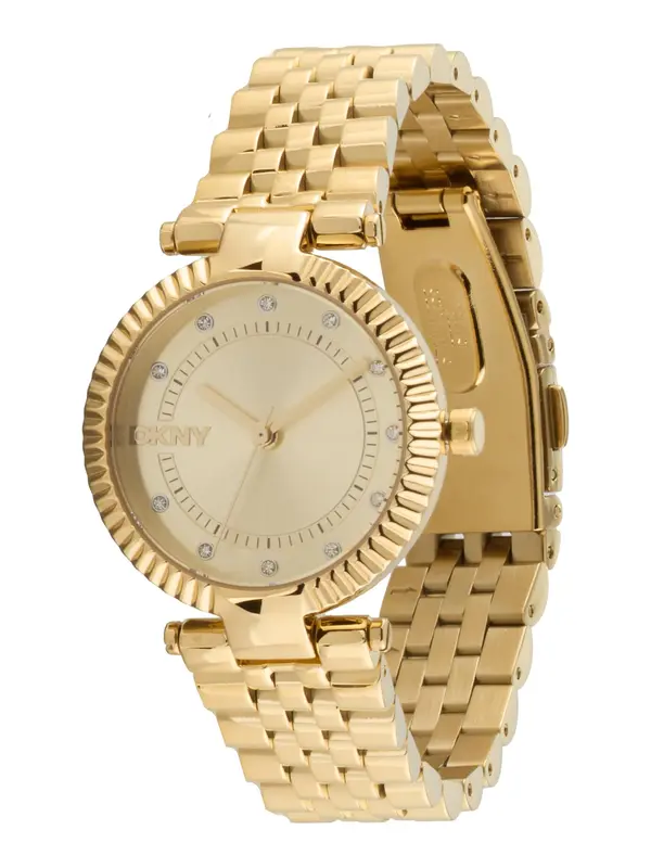 DKNY DKNY Analogni sat 'Essential Glitz'  zlatna