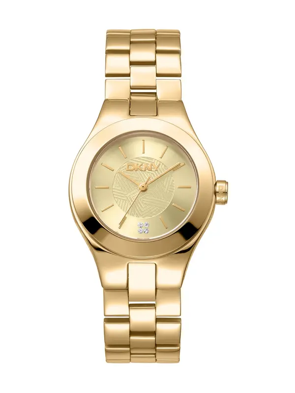 DKNY DKNY Analogni sat 'Parsons Midi'  zlatna