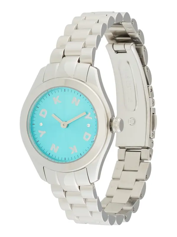 DKNY DKNY Analogni sat  tirkiz / srebro