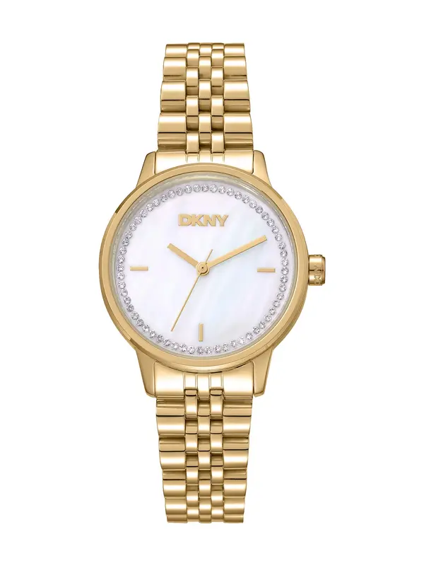 DKNY DKNY Analogni sat  zlatna