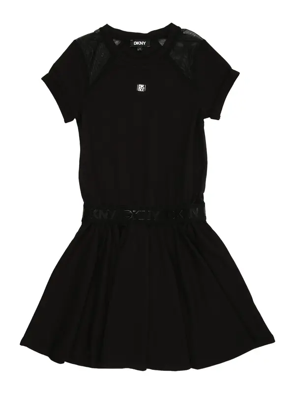 DKNY DKNY Haljina  crna / bijela