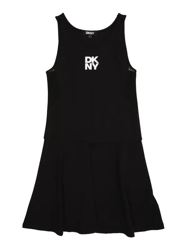 DKNY DKNY Haljina  crna / bijela