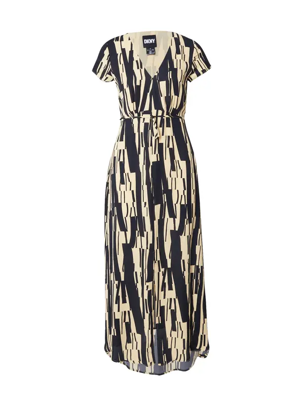 DKNY DKNY Haljina  toplo smeđa / crna
