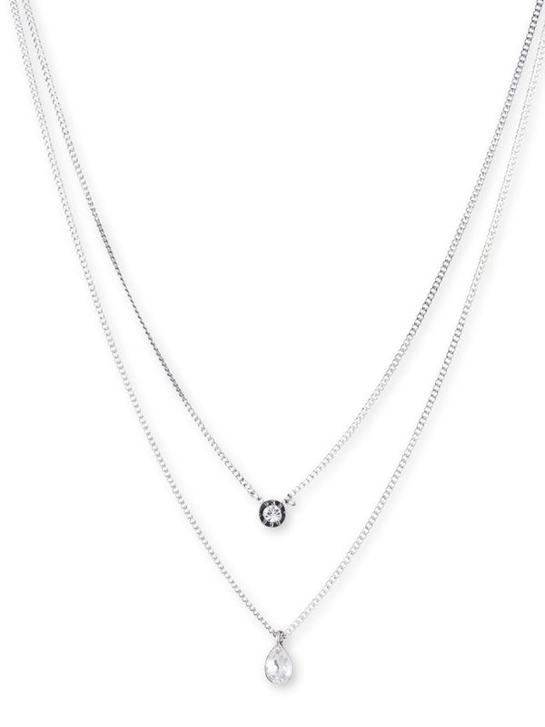 DKNY DKNY Lančić  srebro / prozirna