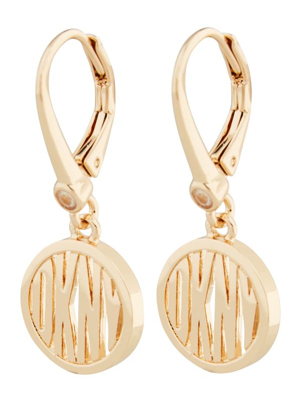 DKNY DKNY Naušnice  zlatna / prozirna