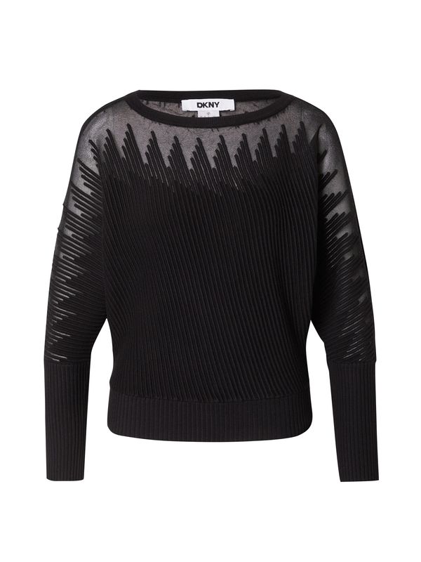 DKNY DKNY Pulover  crna