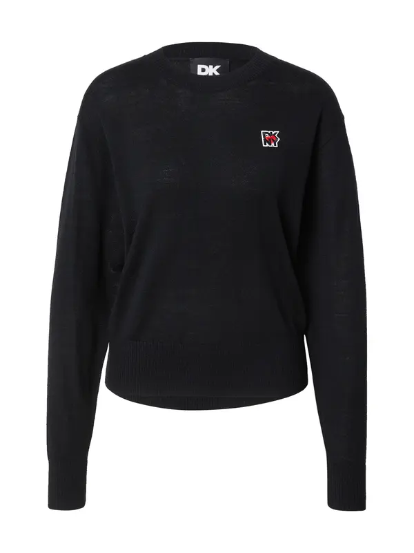 DKNY DKNY Pulover  crvena / crna / bijela
