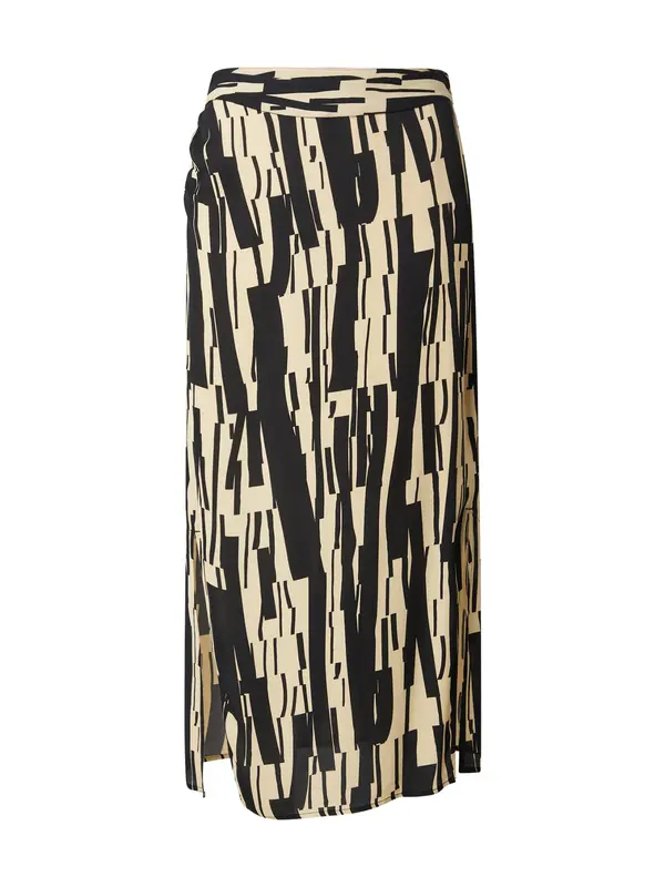 DKNY DKNY Suknja  boja pijeska / crna