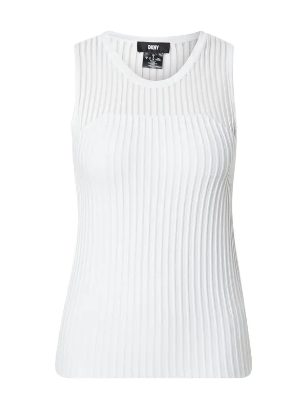DKNY DKNY Top s naramenicama  bijela