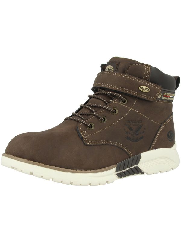 Dockers by Gerli Dockers by Gerli Čizme  smeđa / tamno smeđa