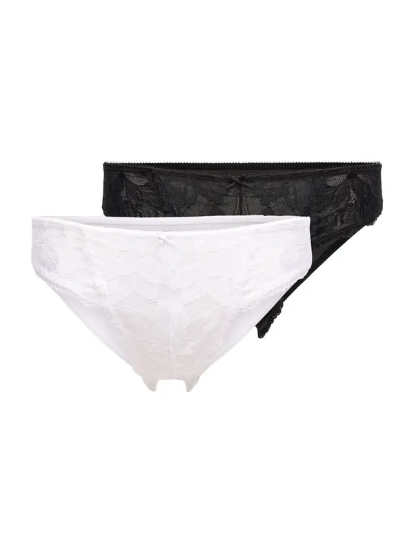 Dorina Dorina Slip  crna / bijela
