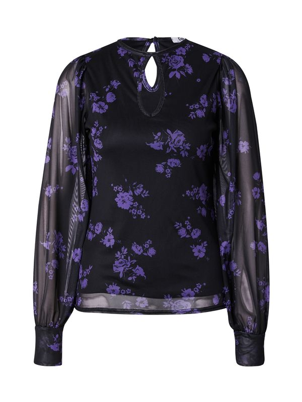 Dorothy Perkins Dorothy Perkins Bluza  ljubičasto plava / crna