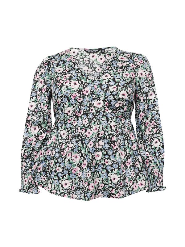 Dorothy Perkins Curve Dorothy Perkins Curve Bluza  morsko plava / zelena / roza / bijela