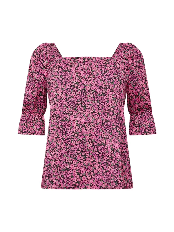 Dorothy Perkins Curve Dorothy Perkins Curve Bluza  zelena / roza / crna
