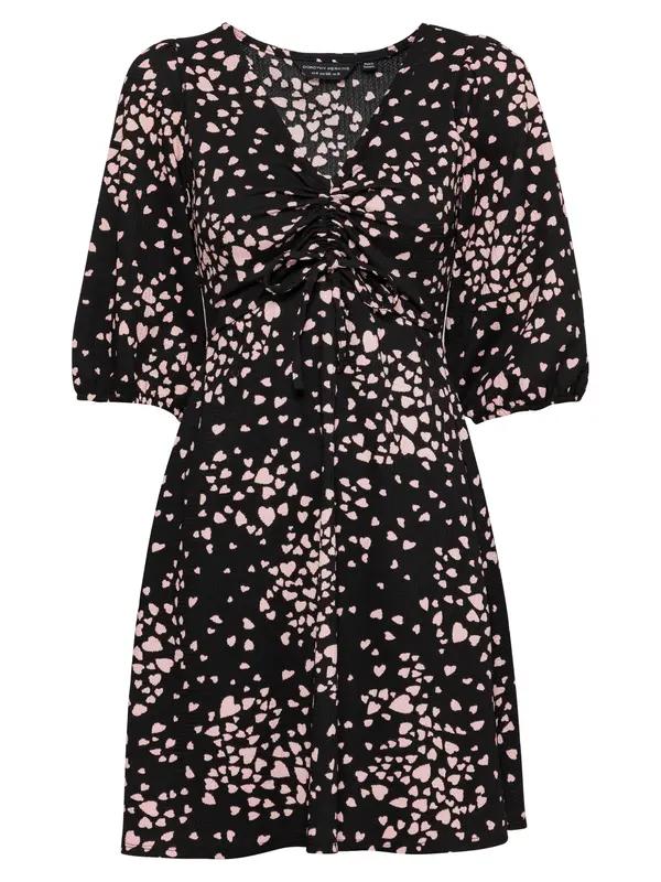 Dorothy Perkins Dorothy Perkins Haljina 'HEART'  roza / crna